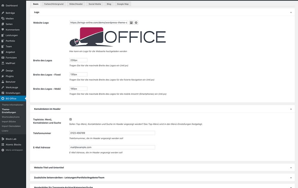 WordPress Theme Office - Screenshot5